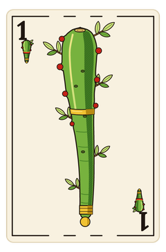 Ace of clubs (bastos)