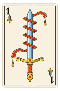 Ace of swords (espadas)